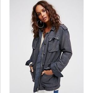FREE PEOPLE not your brothers jacket NWOT